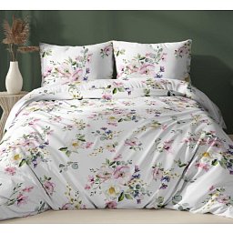 Obrázek pro produkt Mikroplyšové kombinované povlečení Růže 140X200 70X90