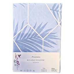 Obrázek pro produkt Bavlněné povlečení Kapradí modré 140X200 70X90