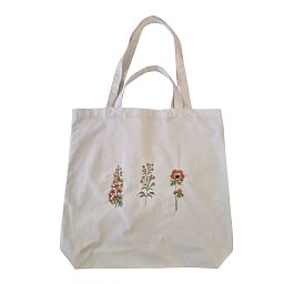 Obrázek pro produkt Taška bavlněná vyšívaná 47X49